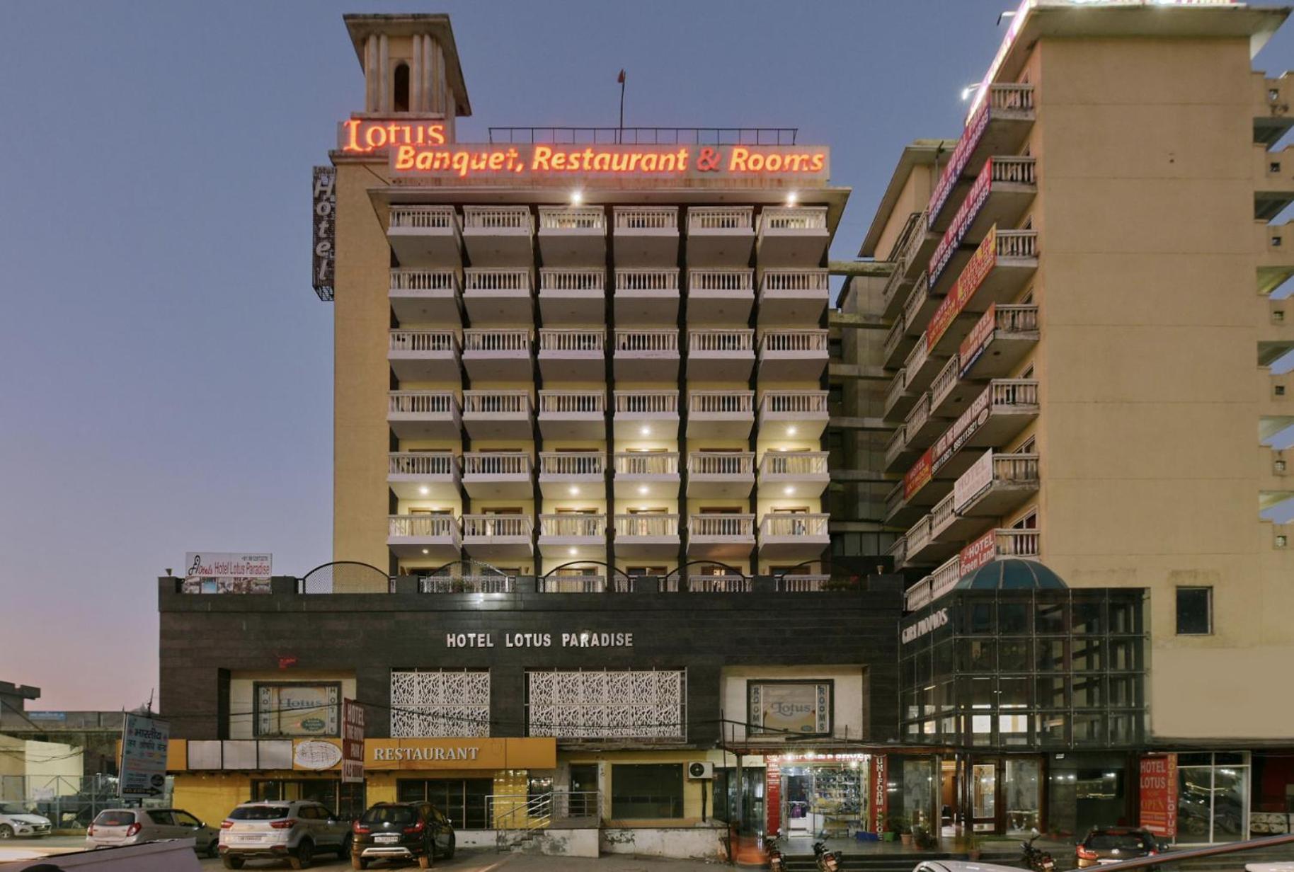 Hotel Lotus Paradise - Banquet & Dining - Near Murthal Sukhdev Rai Exterior foto